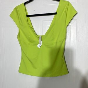 💚 Vibrant Green Women's Top